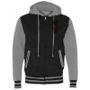 Unisex Heavyweight Varsity Full-Zip Hooded Sweatshirt Thumbnail