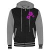 Unisex Heavyweight Varsity Full-Zip Hooded Sweatshirt Thumbnail