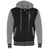 Unisex Heavyweight Varsity Full-Zip Hooded Sweatshirt Thumbnail