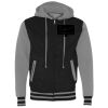Unisex Heavyweight Varsity Full-Zip Hooded Sweatshirt Thumbnail