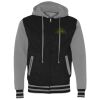 Unisex Heavyweight Varsity Full-Zip Hooded Sweatshirt Thumbnail