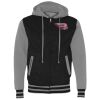 Unisex Heavyweight Varsity Full-Zip Hooded Sweatshirt Thumbnail