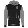 Unisex Heavyweight Varsity Full-Zip Hooded Sweatshirt Thumbnail
