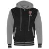 Unisex Heavyweight Varsity Full-Zip Hooded Sweatshirt Thumbnail