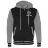Unisex Heavyweight Varsity Full-Zip Hooded Sweatshirt Thumbnail