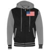Unisex Heavyweight Varsity Full-Zip Hooded Sweatshirt Thumbnail