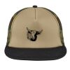 Flat Bill Snapback Trucker Cap Thumbnail