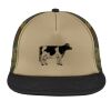 Flat Bill Snapback Trucker Cap Thumbnail