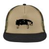 Flat Bill Snapback Trucker Cap Thumbnail