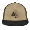 Flat Bill Snapback Trucker Cap Thumbnail