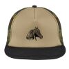 Flat Bill Snapback Trucker Cap Thumbnail