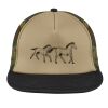 Flat Bill Snapback Trucker Cap Thumbnail