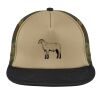 Flat Bill Snapback Trucker Cap Thumbnail