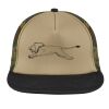 Flat Bill Snapback Trucker Cap Thumbnail