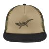 Flat Bill Snapback Trucker Cap Thumbnail