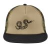 Flat Bill Snapback Trucker Cap Thumbnail
