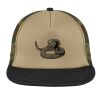 Flat Bill Snapback Trucker Cap Thumbnail