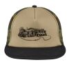 Flat Bill Snapback Trucker Cap Thumbnail