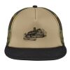 Flat Bill Snapback Trucker Cap Thumbnail