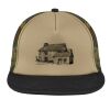 Flat Bill Snapback Trucker Cap Thumbnail