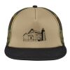 Flat Bill Snapback Trucker Cap Thumbnail