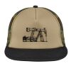 Flat Bill Snapback Trucker Cap Thumbnail