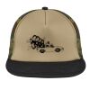 Flat Bill Snapback Trucker Cap Thumbnail