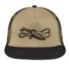 Flat Bill Snapback Trucker Cap Thumbnail