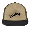Flat Bill Snapback Trucker Cap Thumbnail