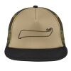 Flat Bill Snapback Trucker Cap Thumbnail