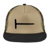 Flat Bill Snapback Trucker Cap Thumbnail