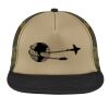 Flat Bill Snapback Trucker Cap Thumbnail