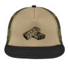 Flat Bill Snapback Trucker Cap Thumbnail