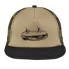 Flat Bill Snapback Trucker Cap Thumbnail