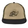 Flat Bill Snapback Trucker Cap Thumbnail