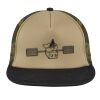 Flat Bill Snapback Trucker Cap Thumbnail