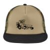 Flat Bill Snapback Trucker Cap Thumbnail
