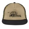 Flat Bill Snapback Trucker Cap Thumbnail