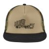 Flat Bill Snapback Trucker Cap Thumbnail