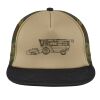 Flat Bill Snapback Trucker Cap Thumbnail