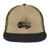 Flat Bill Snapback Trucker Cap Thumbnail