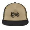 Flat Bill Snapback Trucker Cap Thumbnail