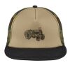 Flat Bill Snapback Trucker Cap Thumbnail