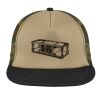 Flat Bill Snapback Trucker Cap Thumbnail