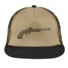 Flat Bill Snapback Trucker Cap Thumbnail