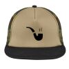 Flat Bill Snapback Trucker Cap Thumbnail