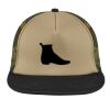 Flat Bill Snapback Trucker Cap Thumbnail