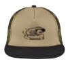Flat Bill Snapback Trucker Cap Thumbnail