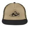 Flat Bill Snapback Trucker Cap Thumbnail