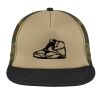 Flat Bill Snapback Trucker Cap Thumbnail